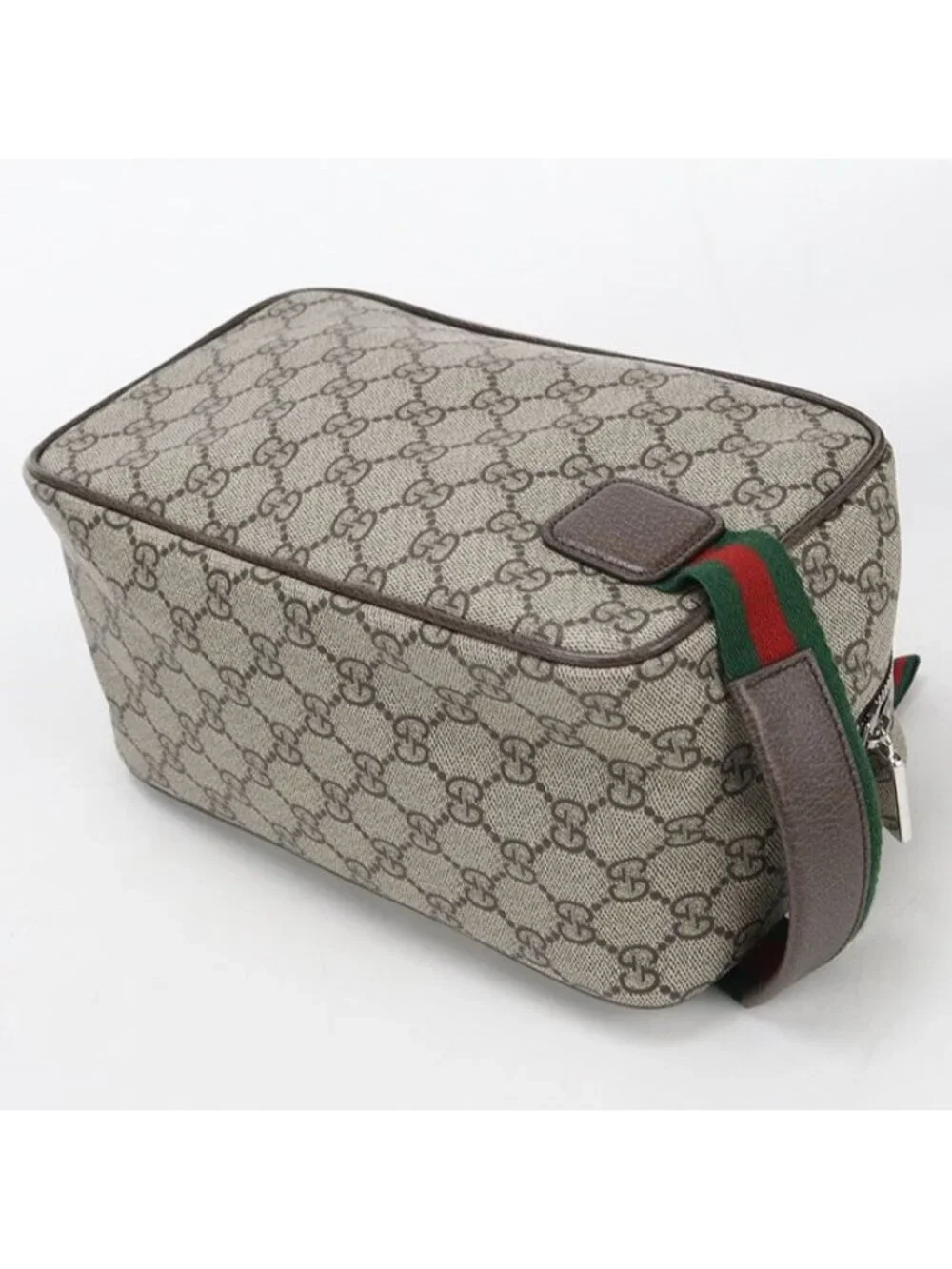 Gucci GG Cosmetic Case Supreme Clutch